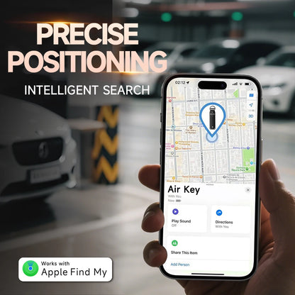 Sleek Key Organizer with Apple Find My™